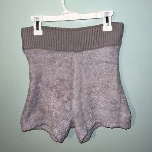 Small Grey RVCA Fuzzy Biker Shorts